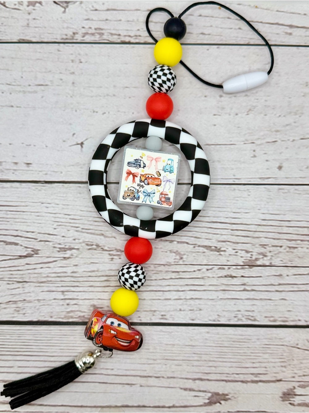 Disney Cars Rearview Mirror Charm